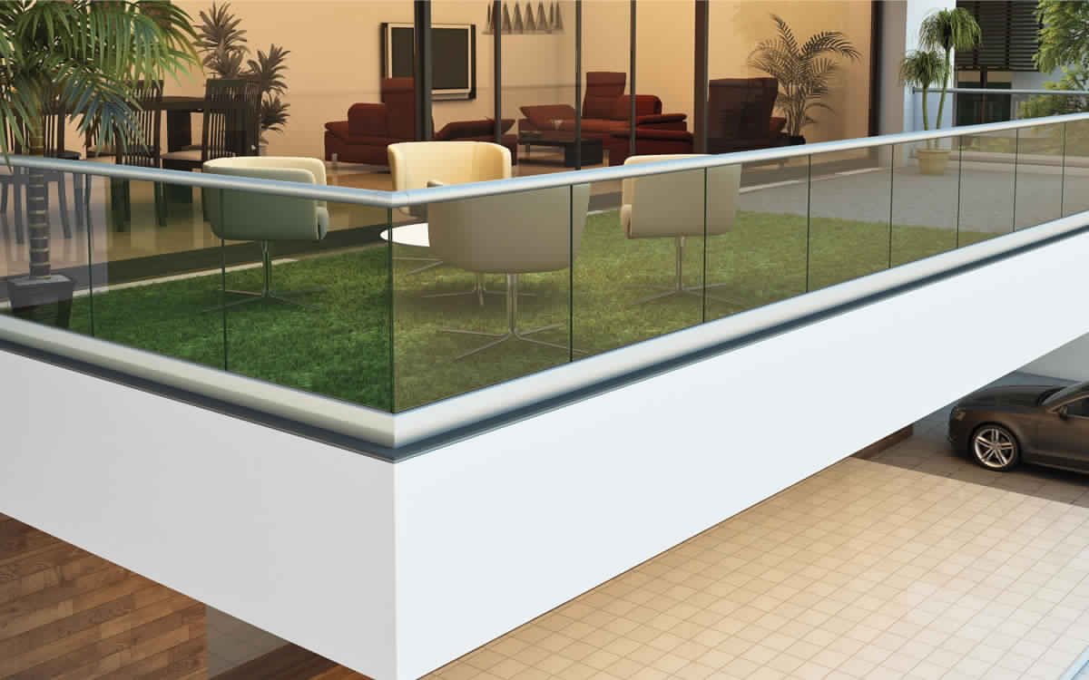 Glass Railing Example